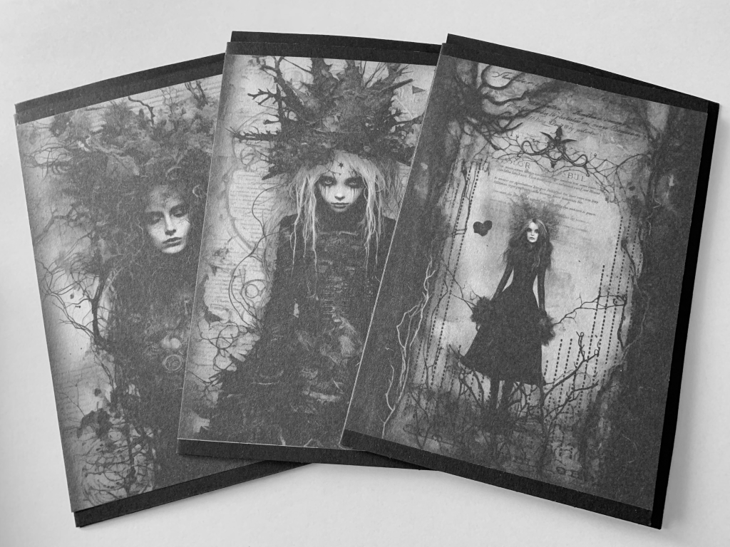 Handgefertigte Gothic-Karten von RSM ART