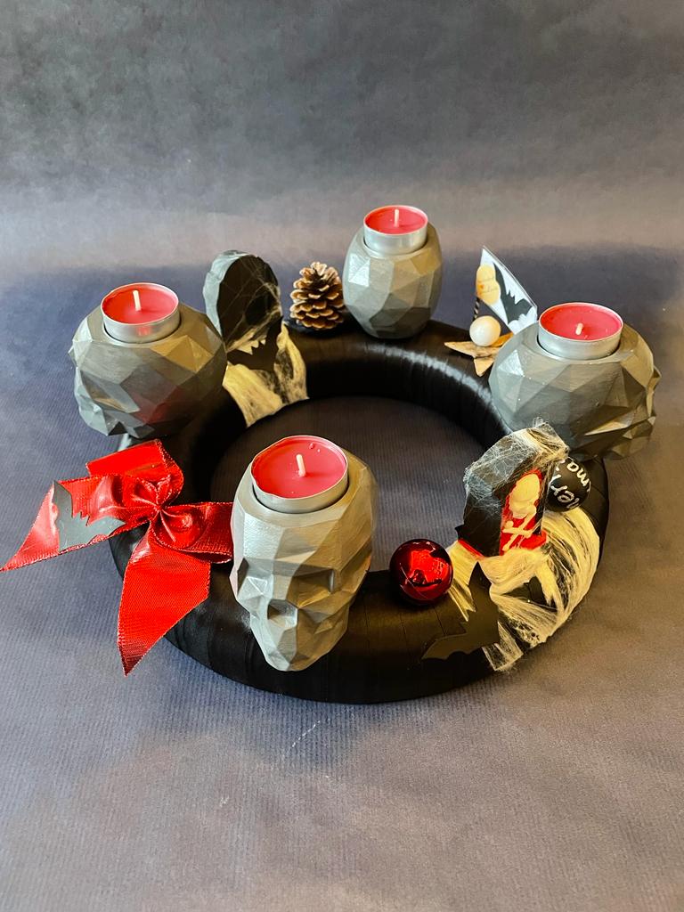 Gothic Advents- und Lichterkranz von RSM ART