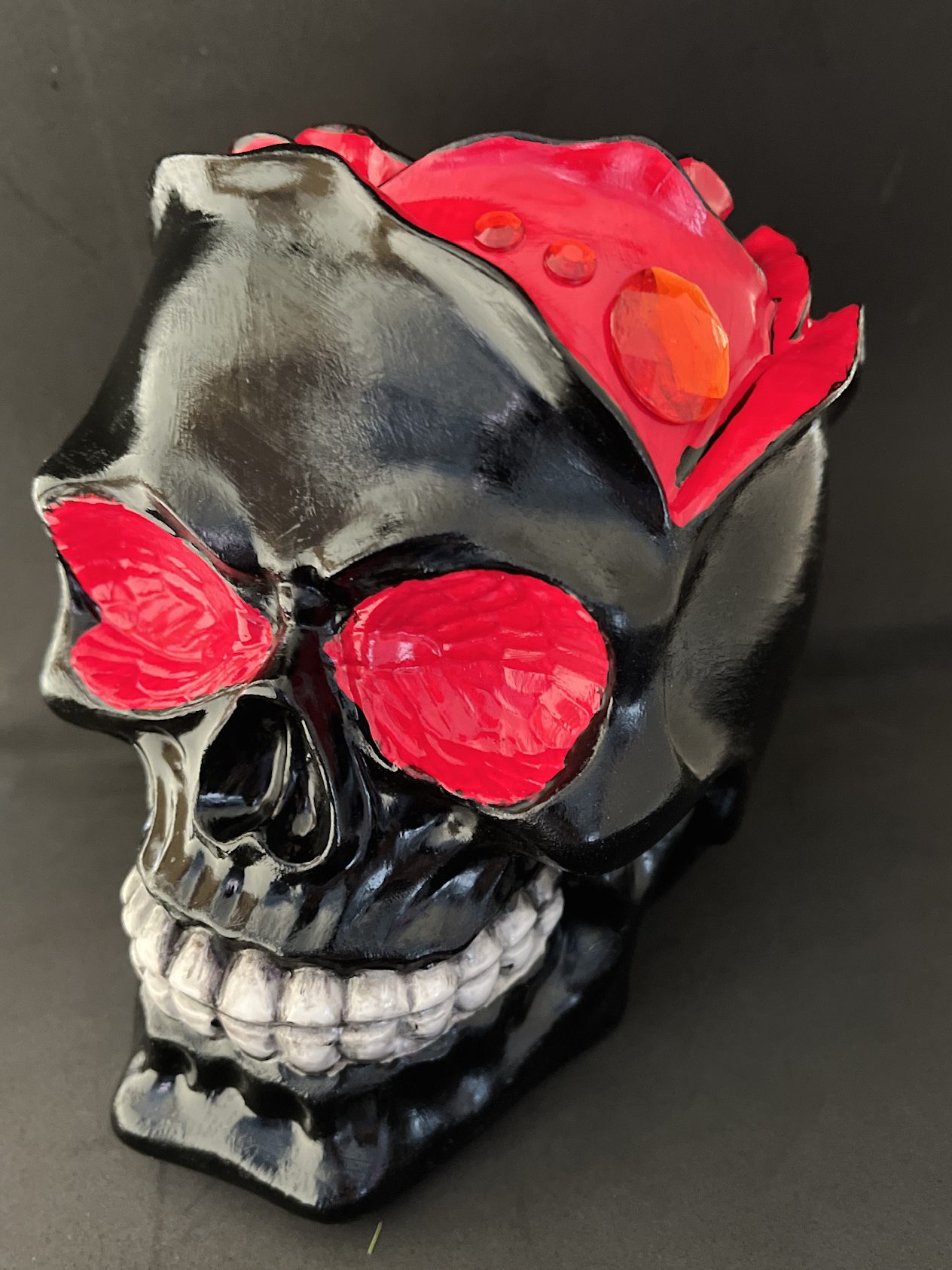Epoxy-Kunstobjekt im Gothic-Style von RSM ART